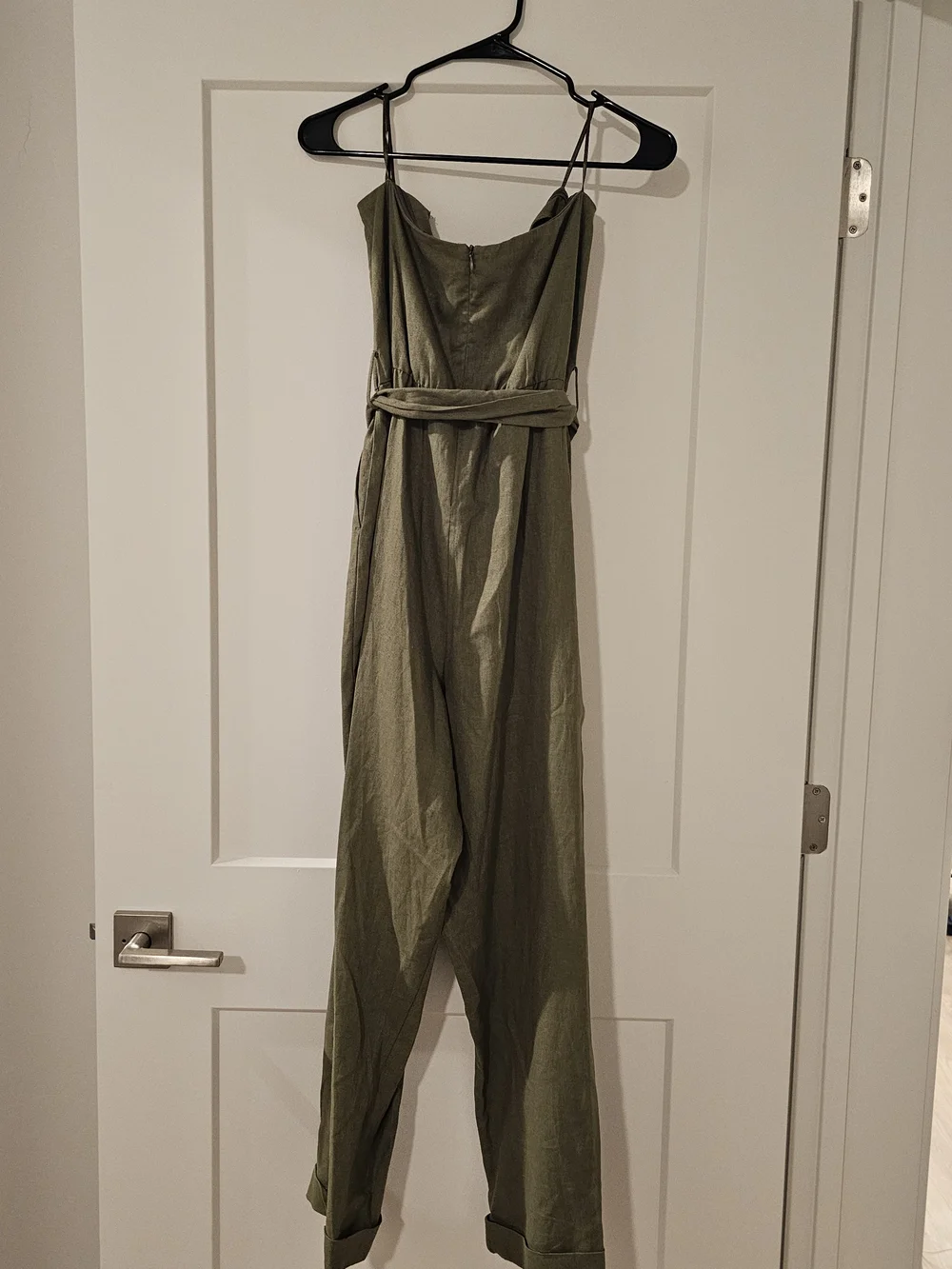 Olive Green Zara Jumpsuit with Belt
